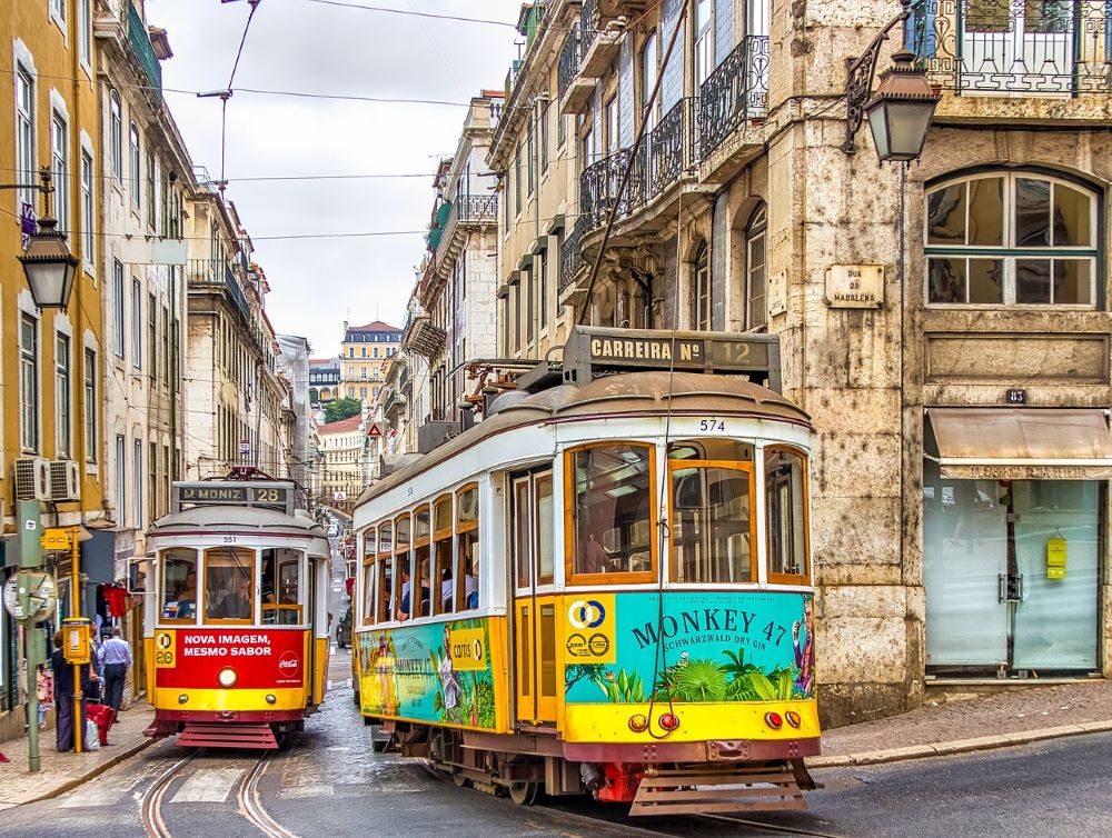 Lisabonas 28. Tramvajs